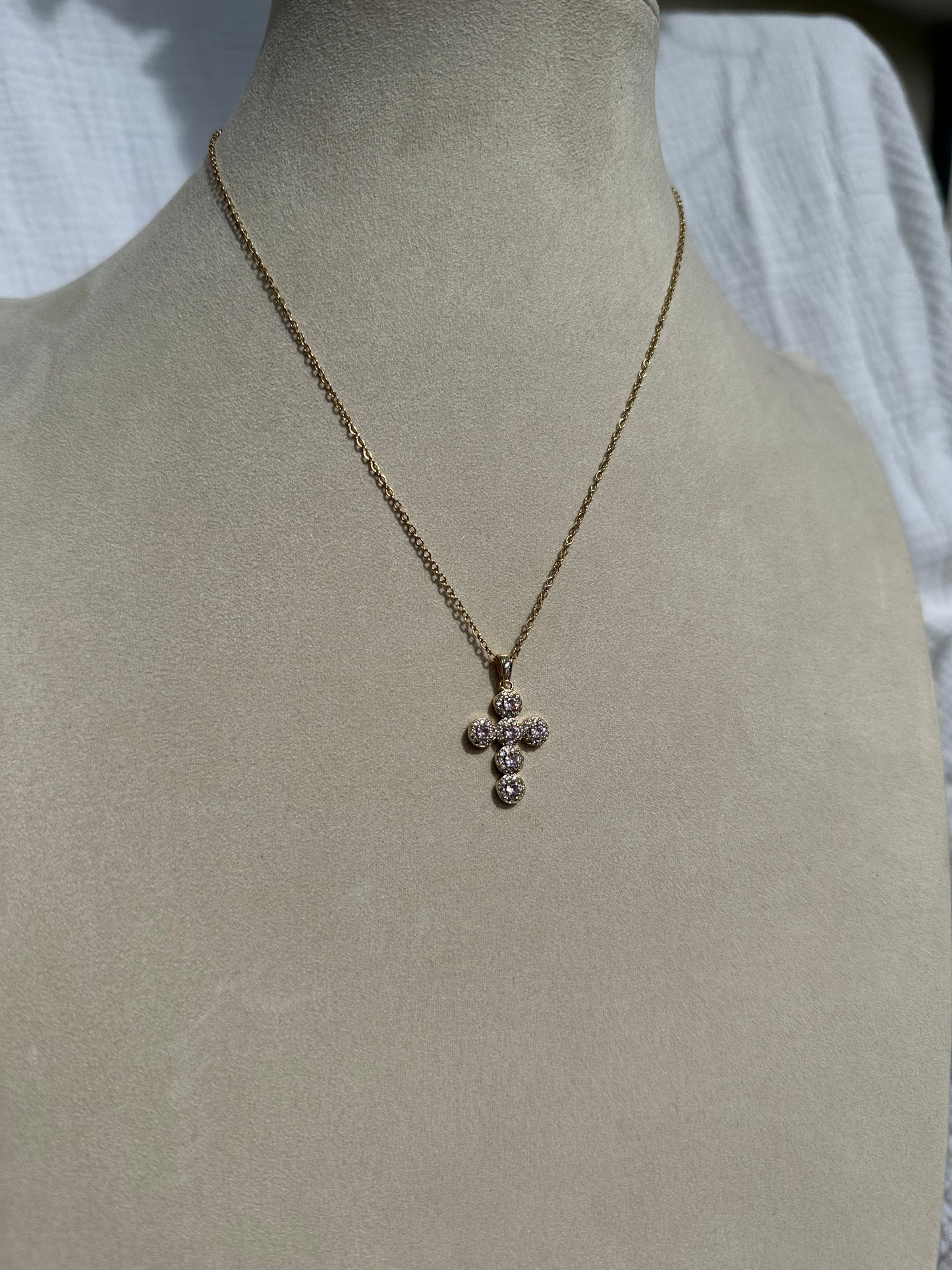 Collier Léa rose