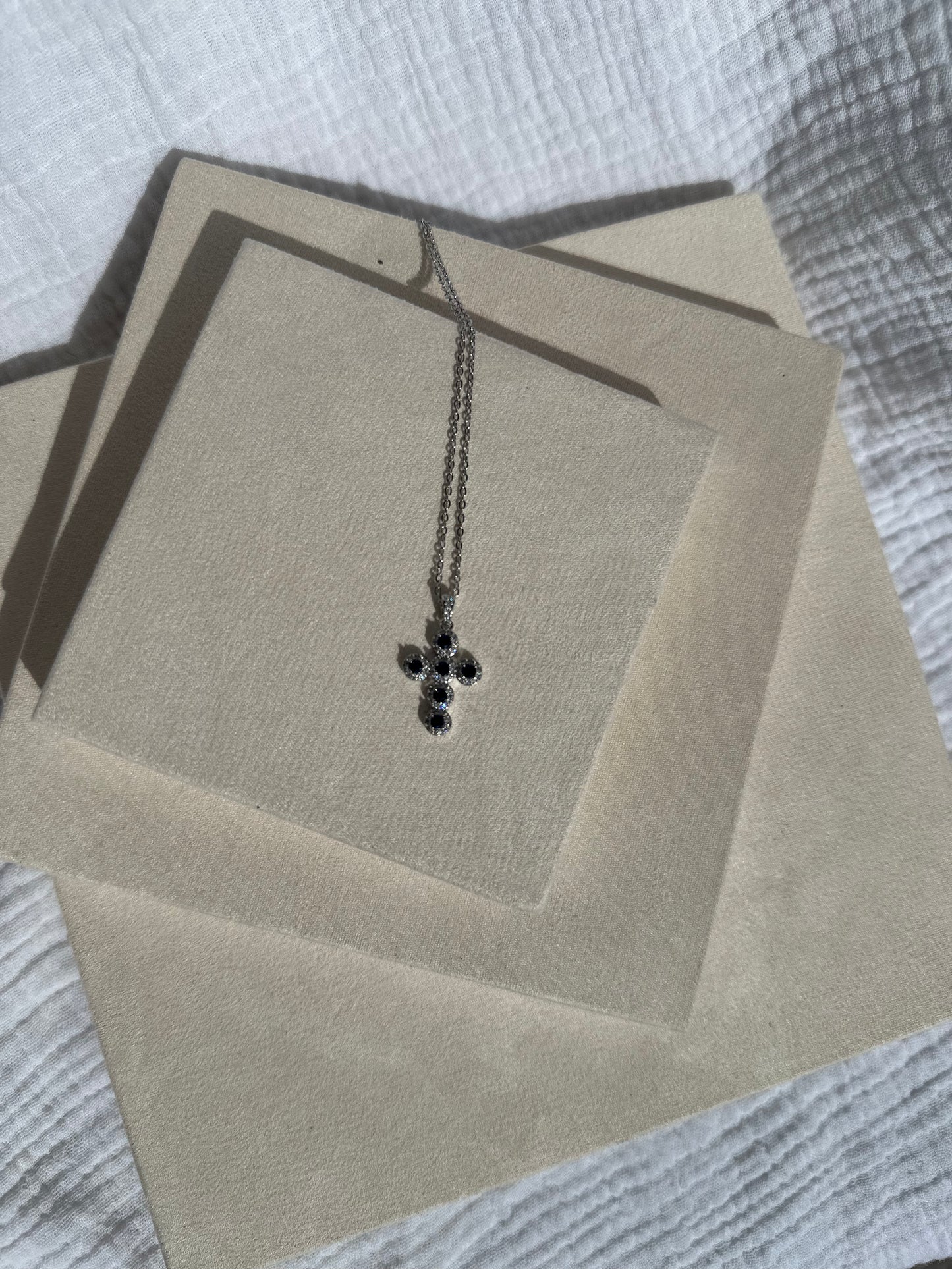 Collier Léa bleu