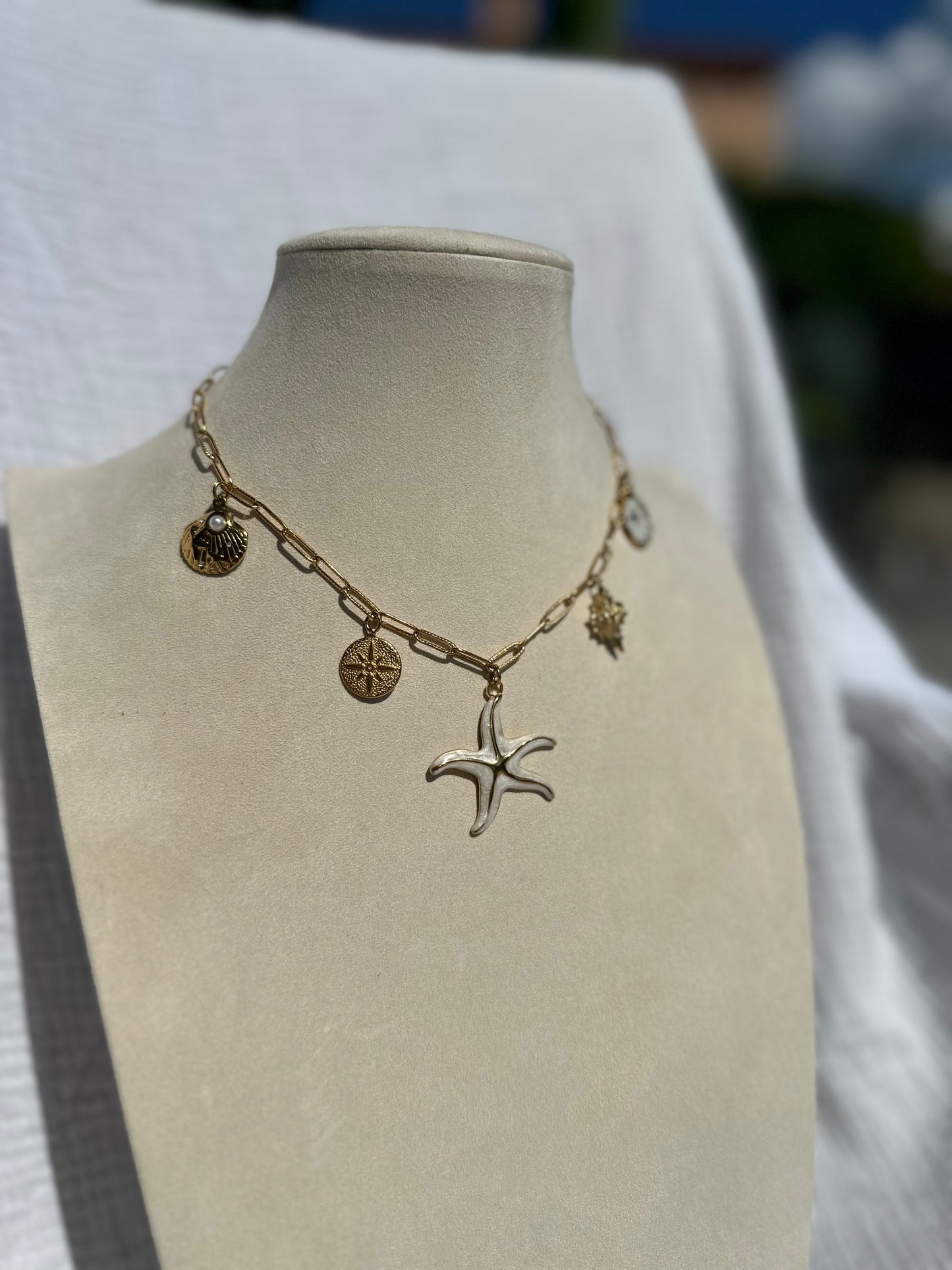 Collier à charms Léonie