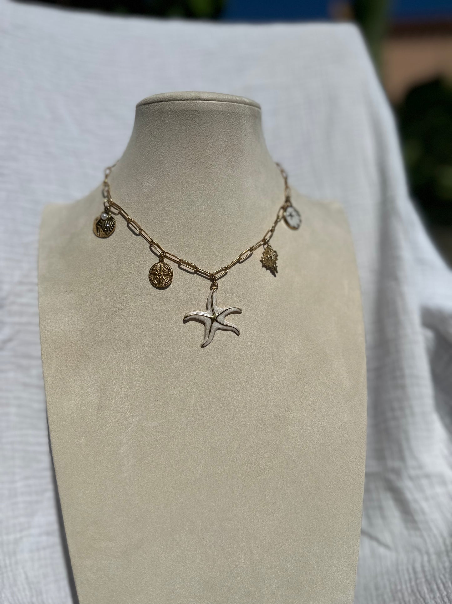 Collier à charms Léonie