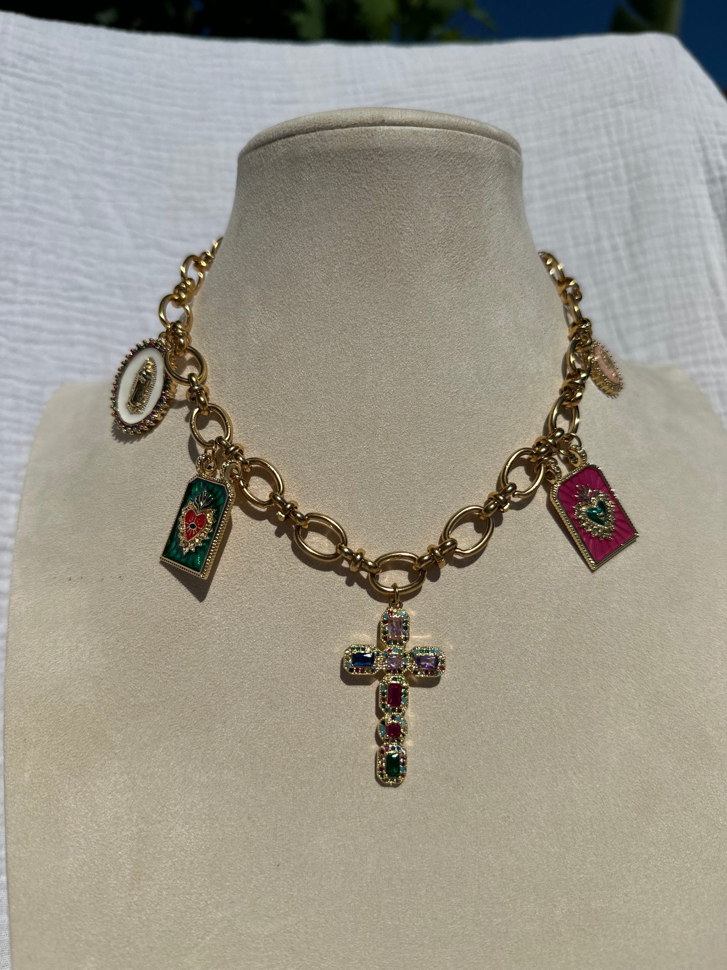 Collier à charms Salomé