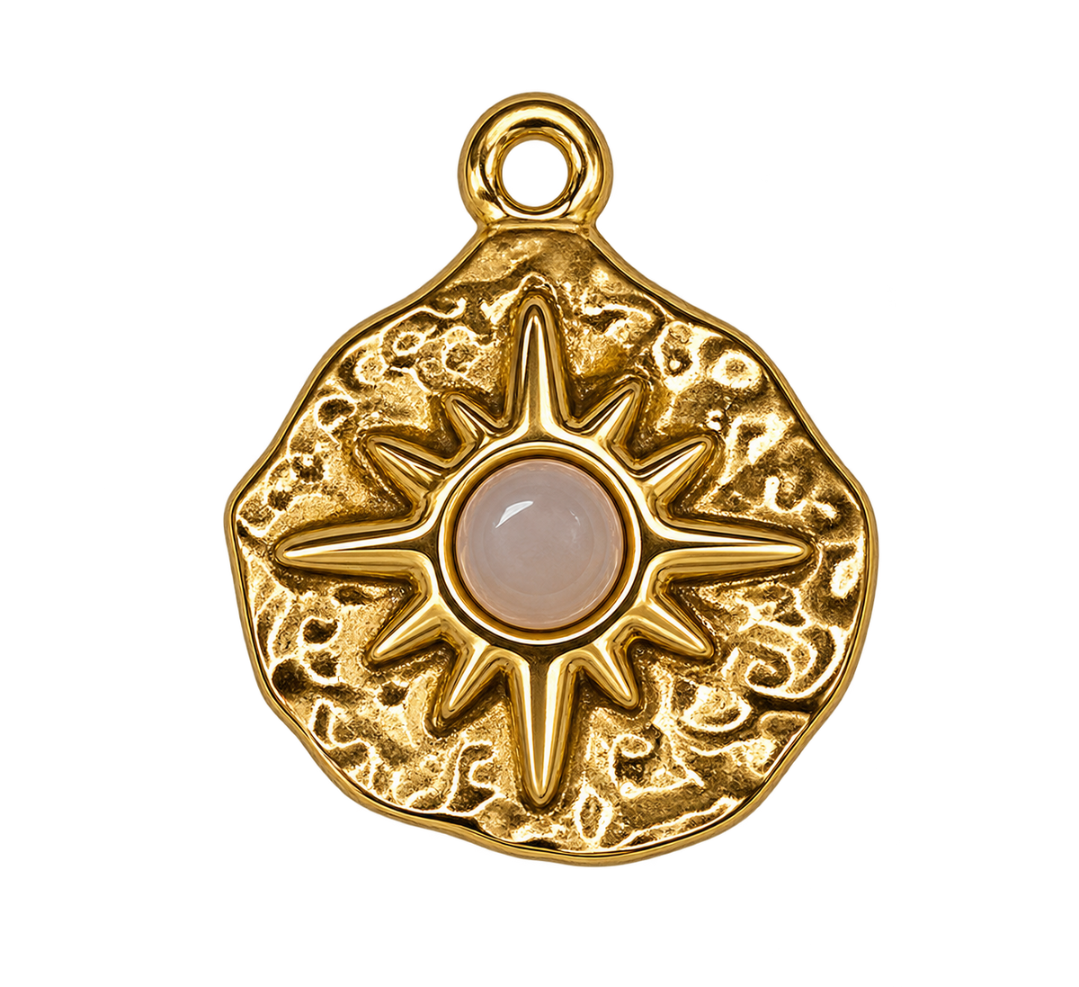 Charm pierre blanche