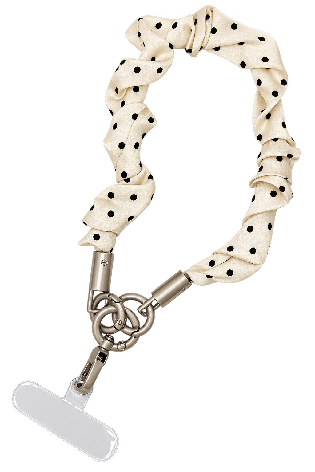 Lanière de téléphone à pois