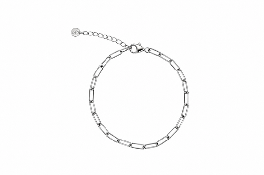 Chaîne bracelet Alicia argentée