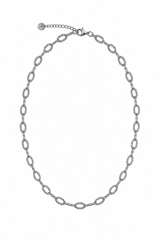 Chaîne collier Malia argentée