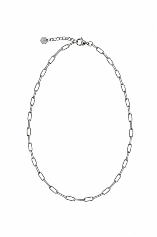 Chaîne collier Alicia argentée