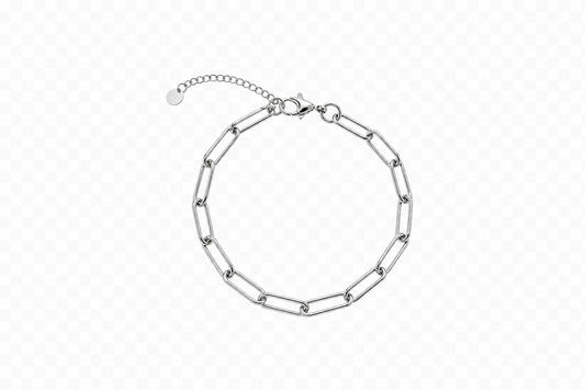 Chaîne bracelet Malia argentée