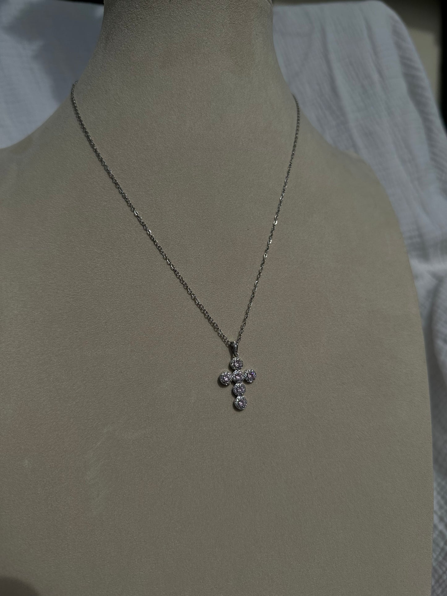 Collier Léa rose