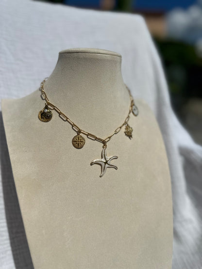 Collier à charms Léonie