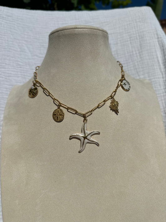 Collier à charms Léonie