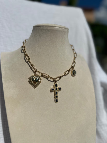 Collier à charms Lou