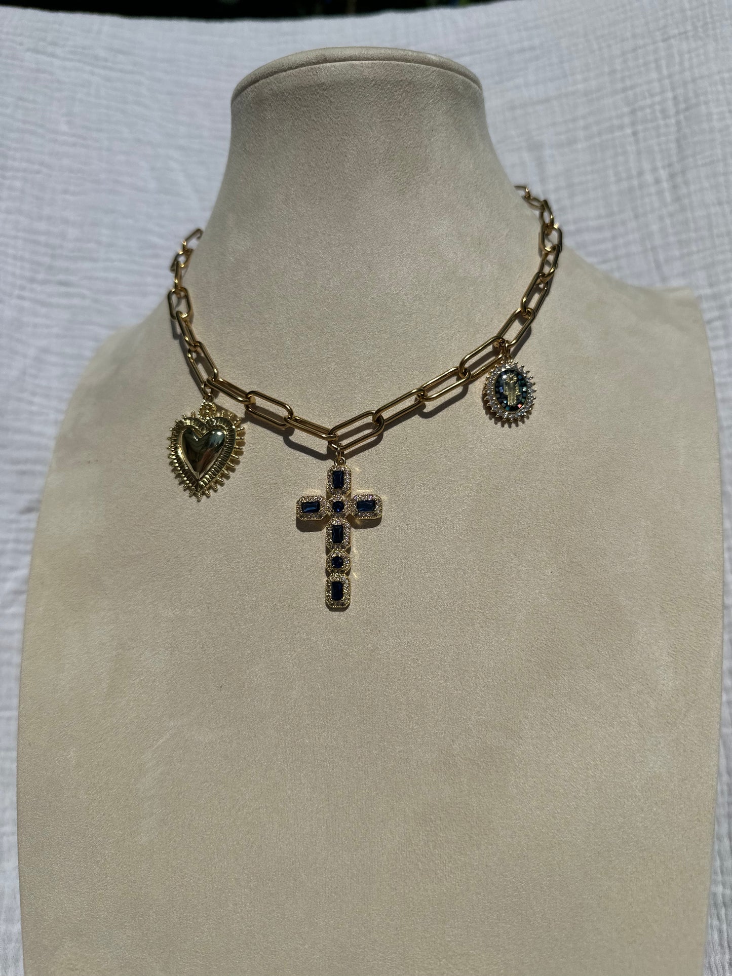 Collier à charms Lou