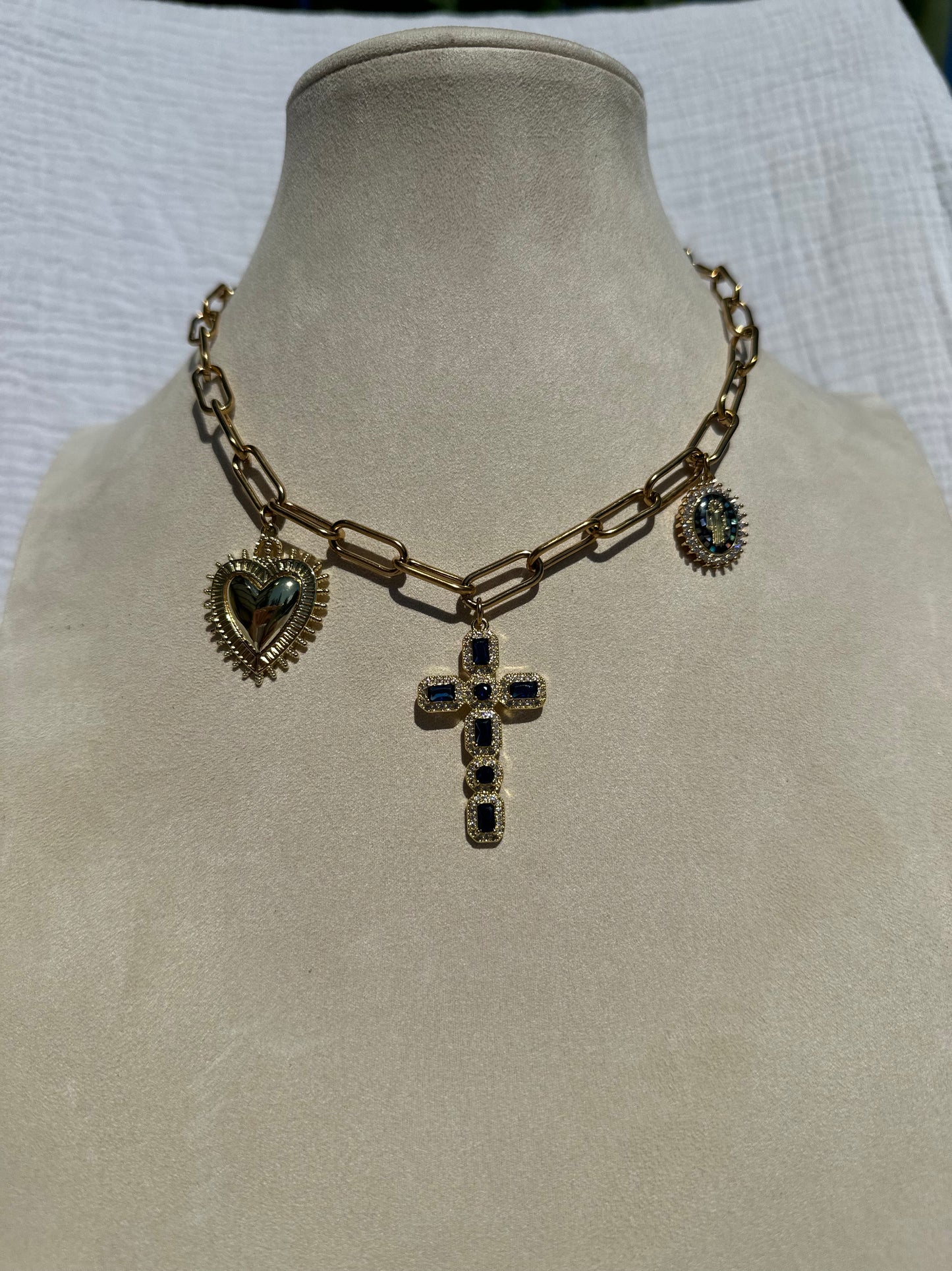 Collier à charms Lou