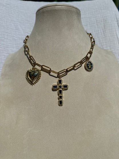 Collier à charms Lou