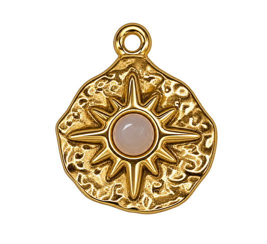 Charm pierre blanche
